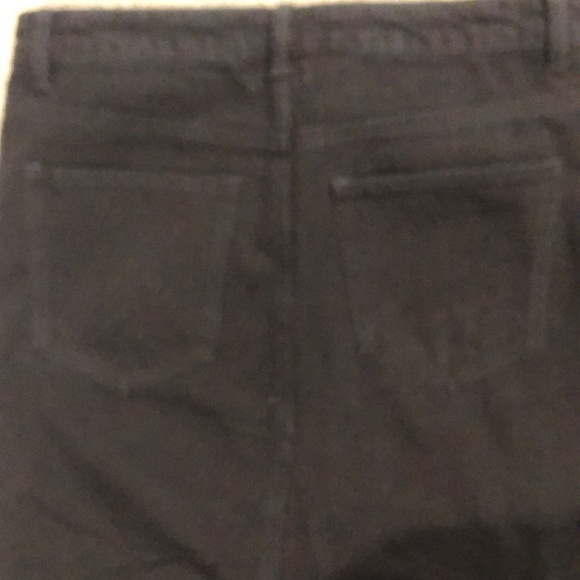 Like new urban outfitters BDG black denim maxi skirt slit two waist option M - Picture 7 of 9